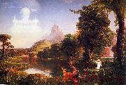 Thomas Cole The Voyage of Life Youth Spain oil painting artist